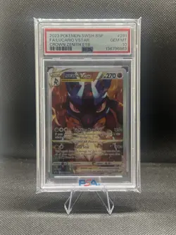 Lucario VSTAR SWSH291 SWSH: Sword & Shield Promo Cards Holo PSA 10 - Image 1