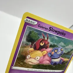 Galarian Slowpoke SWSH126 SWSH: Sword & Shield Promo Cards Cosmos Holo Near Mint - Image 2