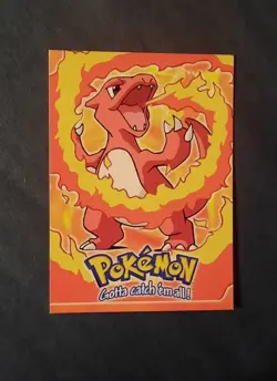 Pokemon Card 1999 Topps The First Movie Charmeleon E5 Black Logo - Vintage - Image 3