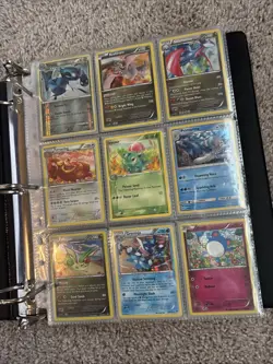 Mid Era/Vintage Pokemon Card Binder Collection WHOLE BINDER FULL - Image 1