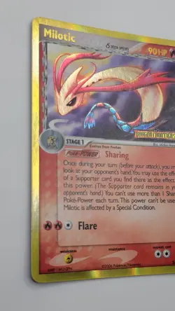 Pokemon Milotic 5/101 Delta Species Dragon Frontiers Stamp Reverse Holo Card - Image 2