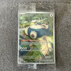 Pokemon TCG Snorlax 051 SV Scarlet & Violet 151 Promo Card Sealed - Image 1