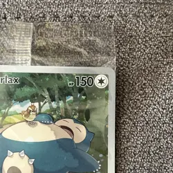 Pokemon TCG Snorlax 051 SV Scarlet & Violet 151 Promo Card Sealed - Image 3