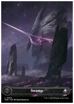 Edge of Eternities #264 Swamp (0264) (Borderless) - Image 1