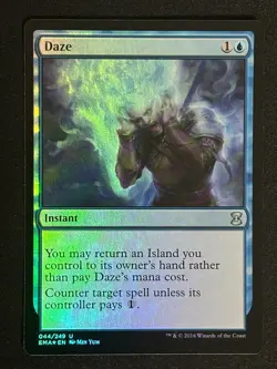 1x MTG Daze (Foil) - Eternal Masters (EMA) #44 - Magic the Gathering - Image 1