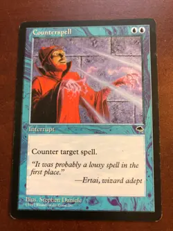 3 Counterspell 4 Brainstorm 2 Hydroblast 3 Curiosity 1 Prosperity 1 Drain Power - Image 3