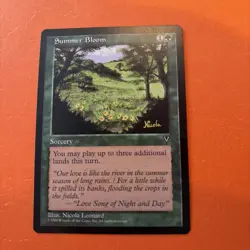 Summer Bloom mtg visions - Image 1