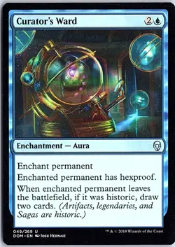 Curator's Ward U Dominaria 49 LP Magic - Image 1