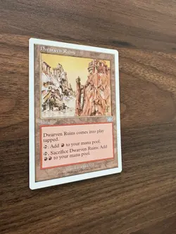 1999 Magic The Gathering Classic Sixth Edition Dwarven Ruins #323 NM - Image 3