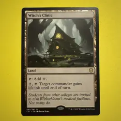 NM MTG Witch's Clinic #081 Commander 2021 C21 English - Image 1