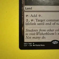 NM MTG Witch's Clinic #081 Commander 2021 C21 English - Image 4