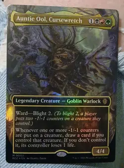 Auntie Ool, Cursewretch 2 NM Foil Lorwyn Eclipsed Commander MTG - Image 1
