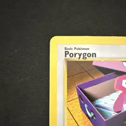 Pokemon Porygon 48/82 Team Rocket 1st Edition Regular Uncommon English 2000 - Image 2
