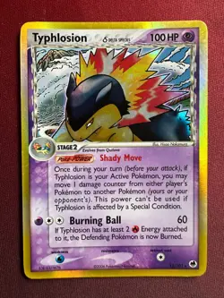 TYPHLOSION d [Delta Species] 12/101 EX Dragon Frontiers HOLO Pokemon TCG card PL - Image 1