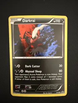 Pokemon Darkrai XY194 Promo Holo Basic Card XY Set English TCG LP - Image 1