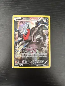 Pokemon Darkrai TCG XY114 Black Star Holo Promo Full Art Card - Image 1