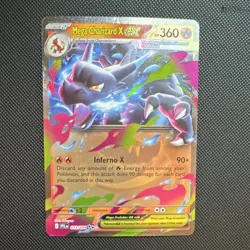 Pokemon TCG Mega Charizard X EX 013/094 Phantasmal Flames Full Art Holo 360HP - Image 1