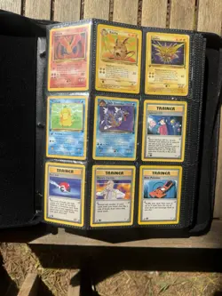 Pokemon TCG Massive Binder Lot 400+ Holos Vintage First Editions Full Arts HITS! - Image 1
