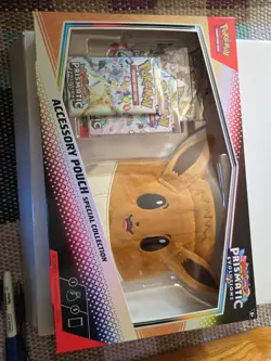 Pokemon SV8.5 Prismatic Evolutions Accessory Pouch Collection - Image 1