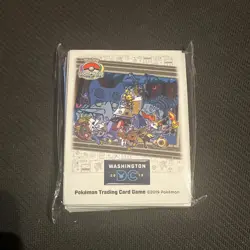 Pokemon SEALED 65 ct 2019 World Championships Competitor Sleeves - Washington DC - Image 1