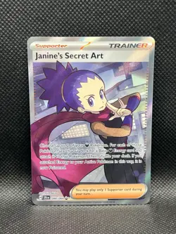 Janine’s Secret Art 088/064 ULTRA RARE HOLO FULL ART Shrouded Fable Pokemon Foil - Image 3