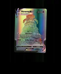 Fan-Art READ DESCRIPTION BELOW HOLO Alcremie Card Alcremie Pokemon Card p3 - Image 1