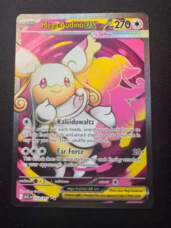 *MINT* - Pokemon TCG Mega Audino EX 253/217 ASC Ascended Heroes Full Art Card - Image 1