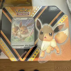 POKEMON SWSH V POWERS TINS SET - PIKACHU V, EEVEE V, & ETERNATUS V - Image 3