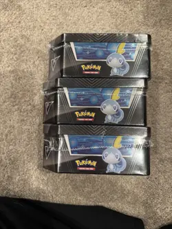 Pokemon TCG 2020 Galar Partners Tin Cinderace Rillaboom & Inteleon Read Descrip - Image 4