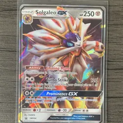 Pokemon Solgaleo GX SM104 SM Holo Promo (MP) - Image 1