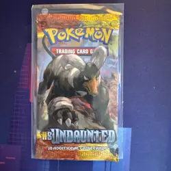 Pokemon TCG HS Undaunted SOULSILVER Booster Pack Sealed BOX-FRESH NEW English 820650105401 - Image 1