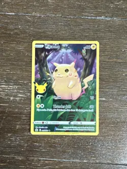 2021 Pokemon Celebrations #005 FA Pikachu Holo Rare Mint - Image 1