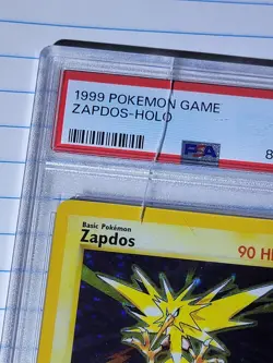 PSA 10 1999 Pokemon Base Set Zapdos Holo #16/102 GEM MINT – Cracked Slab - Image 5