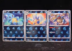 3 PCS Evolution Set | Blastoise RS CS5.5C-014/066 Pokemon Card Chinese NM #1 - Image 1
