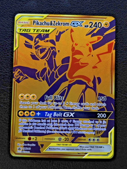 Pikachu & Zekrom GX SM248 Black Star Sun & Moon Promo Pokemon TCG - M/NM - Image 4