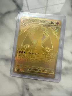 Mega Charizard Y ex ASC EN 294/217 GOLD Hyper Rare Pokemon Ascended Heroes - Image 1