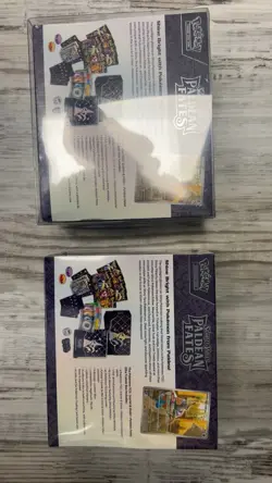 Pokemon (2) Paldean Fates ETB’s Sealed - Image 2
