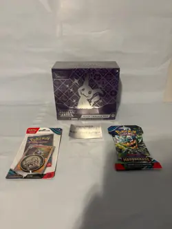 Pokemon Paldean Fates ETB Elite Trainer Box New Factory Sealed + sleeve&blister - Image 1