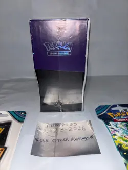 Pokemon Paldean Fates ETB Elite Trainer Box New Factory Sealed + sleeve&blister - Image 3