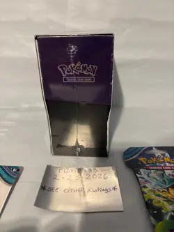 Pokemon Paldean Fates ETB Elite Trainer Box New Factory Sealed + sleeve&blister - Image 5