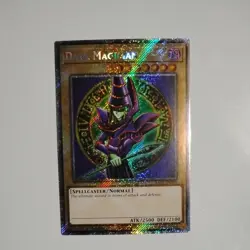 Yugioh - Dark Magician RA03-EN080 1st Edition Platinum Secret Rare NM - Image 1