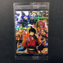 S5289 Monkey D. Luffy 8-07 SR Japanese One Piece Wafer Cards Sealed YF21 - Image 1