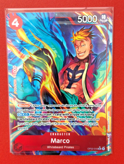 One Piece Premium Booster The Best PRB-01 Marco OP02-018(Alt Art) NM - Image 1