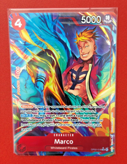 One Piece Premium Booster The Best PRB-01 Marco OP02-018(Alt Art) NM - Image 2