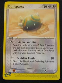 Dunsparce 60/100 EX Sandstorm Pokemon Card LP - Image 1