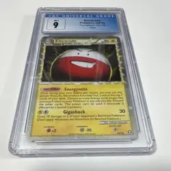 Electrode CGC 9 Triumphant 93/102 Holo 2010 Pokemon TCG Card - Image 1
