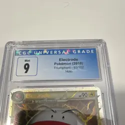 Electrode CGC 9 Triumphant 93/102 Holo 2010 Pokemon TCG Card - Image 4