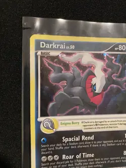 Pokemon Darkrai LV.50 DP24 Black Star Promo Holo Card 2008 Diamond & Pearl - Image 2