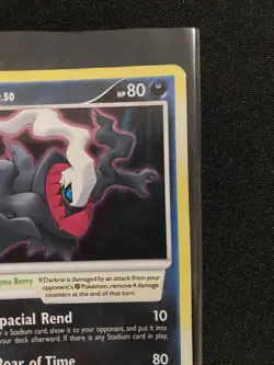 Pokemon Darkrai LV.50 DP24 Black Star Promo Holo Card 2008 Diamond & Pearl - Image 3