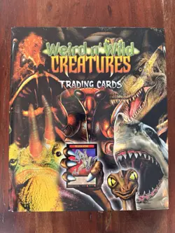 Weird n' Wild Creatures Lot Of 660 Trading Card Game With Binder. Excellent! - Image 1